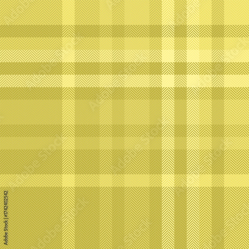 Elegant gold tartan pattern with herringbone texture. Timeless, classic design ideal for backgrounds, textiles, and fashion design. Perfect for adding a touch of luxury.