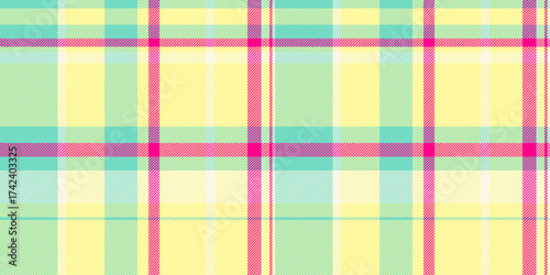 Vibrant pastel plaid pattern. Perfect for textile design, website backgrounds, or springthemed projects. This cheerful, seamless texture evokes feelings of joy and optimism.