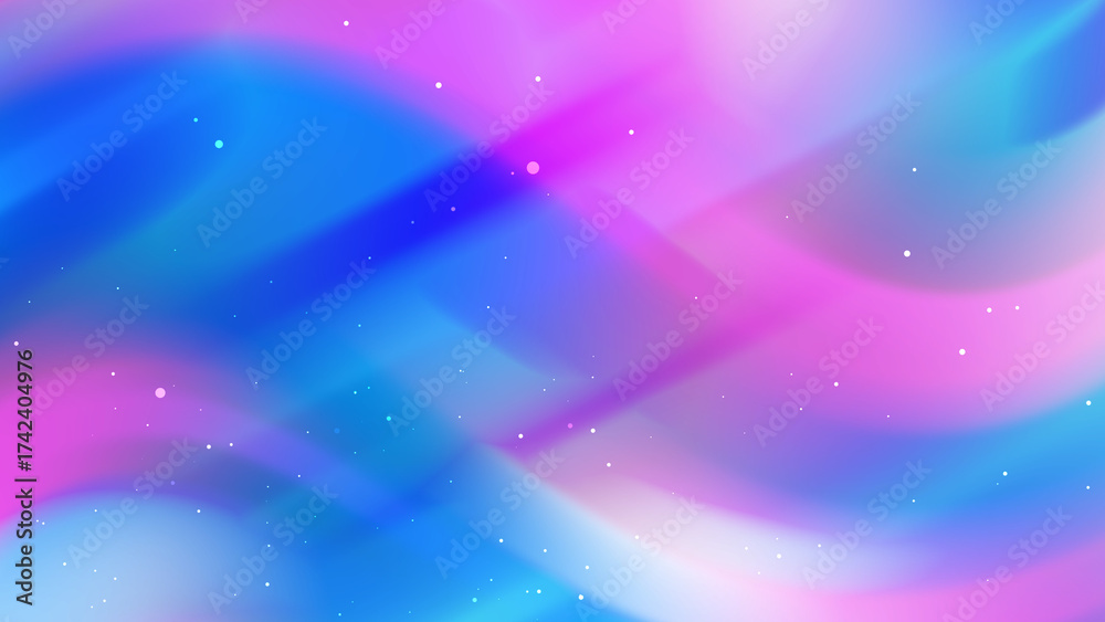 Obraz premium Blue and pink abstract gradient background suitable for social media posts, website design, and digital presentations, exuding modernity and creativity