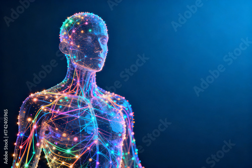 Human body digital network