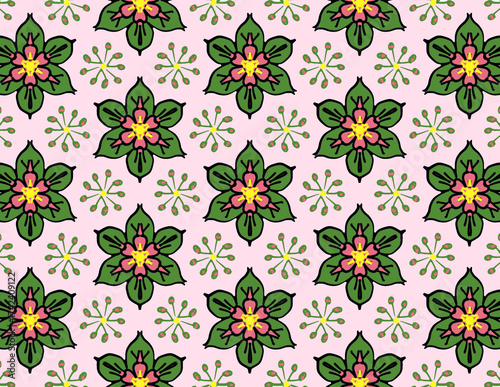 seamless floral pattern