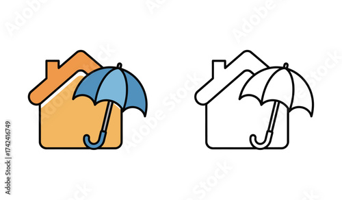 Protecting your home is essential home insurance illustration for peace of mind and security