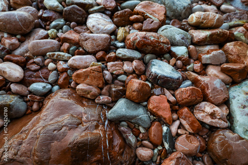 Sea rocks.