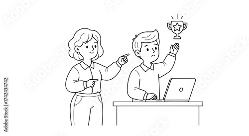 Constructive critique motivates professional accomplishment and improvement in workflow dynamics