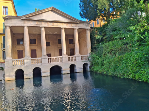 scenic view of the Valmarana Loggia in Vicenza