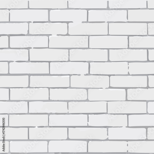 white brick wall texture