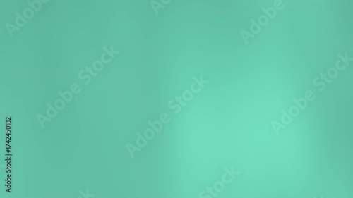 Sea Green Gradient Background Loop, Smooth Aqua Color Abstract Animation