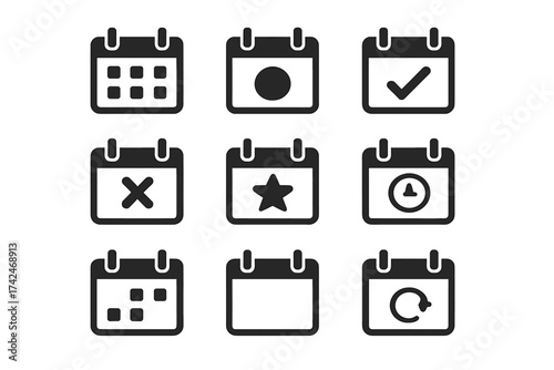 Sun icon vector set with transparent background, bright sun rays illustration, weather symbol collection, summer and sunny day design elements, flat style graphics