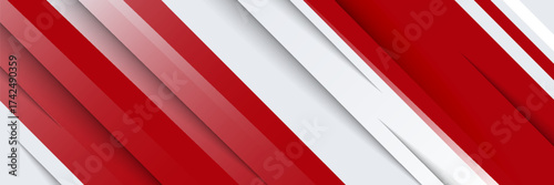 red and white banner background with diagonal stripes Free Download red and white banner background with diagonal stripes - GFXLoad