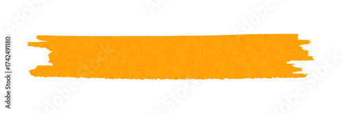 Stripe hand painted with watercolors. Artistic design element