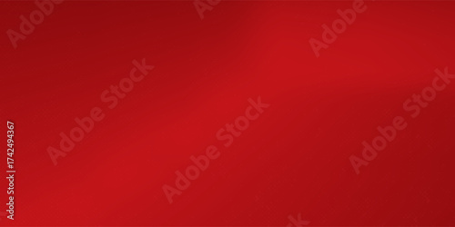 Abstract red gradient background, light and shadow on the backdrop with dimensions, hot tone wall with intense color, horizontal wallpaper.