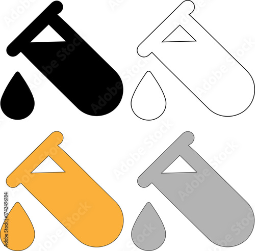 Test Tube Icons