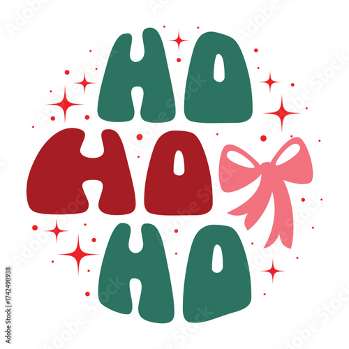 Ho Ho Ho Christmas Desing