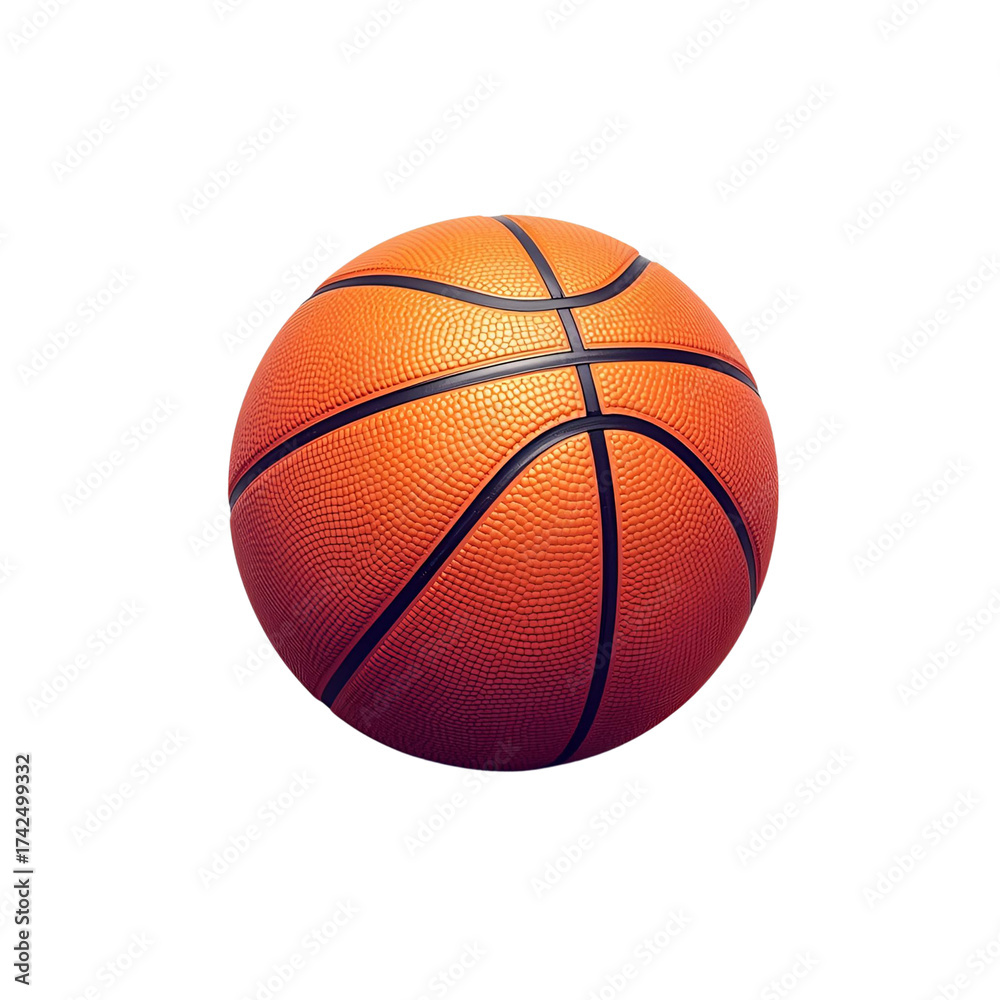 Fototapeta premium An orange basketball