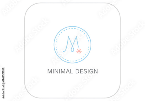  Minimal icon of a minimal design badge — no background, no shadow PNG