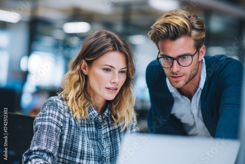 business, office, computer, laptop, woman, businesswoman, people, businessman, meeting, team, working, teamwork, sitting, businesspeople, smiling, group, colleagues, couple, looking, person, talking, 