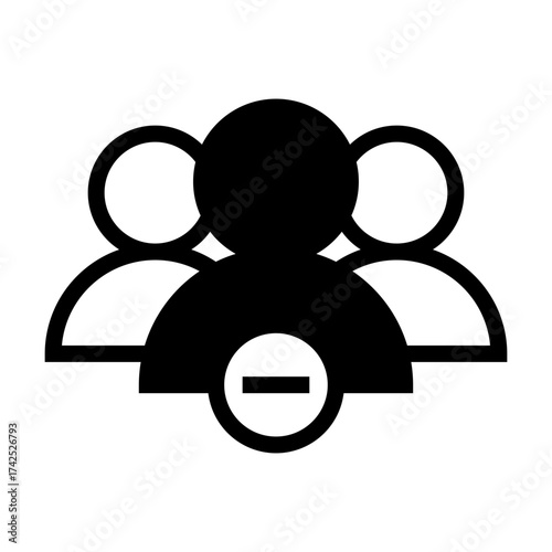 Group minus Icon