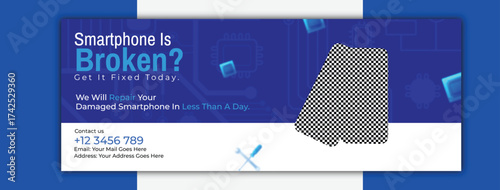 Smartphone is broken get it fixed today, we offer professional repair service