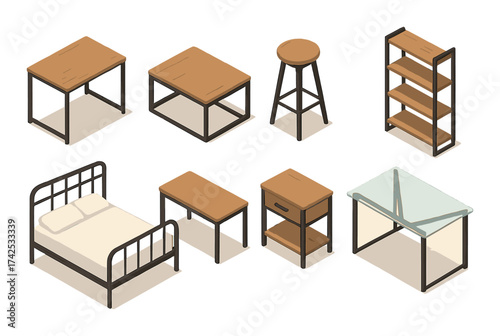 Medieval symbols collection featuring knight, castle, scroll, globe, compass, ruins.