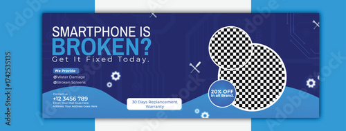 Smartphone is broken get it fixed today, we offer professional repair service