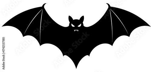 halloween bat vector
