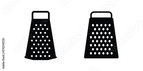 grater silhouette vector illustration