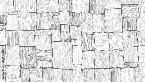Craquelure Grunge Cracked Paint and Ceramic Tile Texture with Aged Exfoliated Surface White and Gray Grunge Texture Cracks, Scratches, Dusty Old Wall vectors design on transparent background.