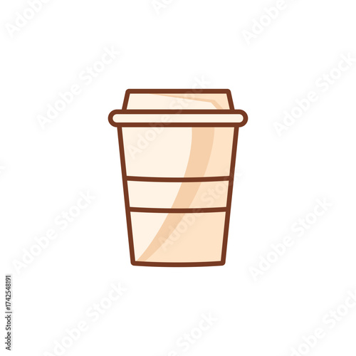 coffee cup, tea cup, drink cup logo vector