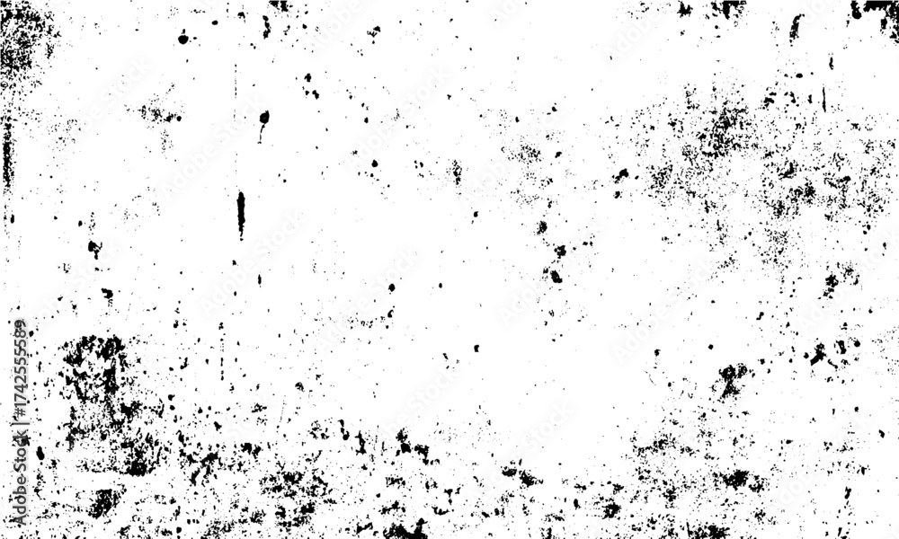 Fototapeta premium Gray distressed lines on white background grunge texture . Abstract grayscale texture background distressed grunge pattern. Mottled black white gray grunge texture abstract background