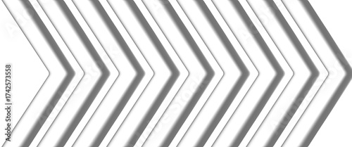 Abstract minimal geometric white and gray light banner pattern. White and grey modern minimalistic pale geometric. Geometric triangular or polygonal line shapes, stylist geometric line background.