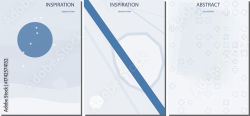 Elegant Minimalist Gradient Vector Poster Design Background for Corporate Flyers, Marketing Brochures, and Web Banners