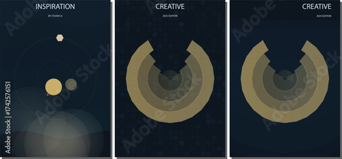 Elegant Minimalist Gradient Vector Poster Design Background for Corporate Flyers, Marketing Brochures, and Web Banners