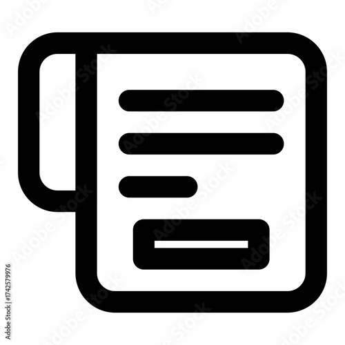 Station outline icon set