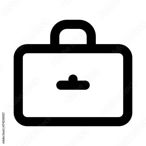 Station outline icon set