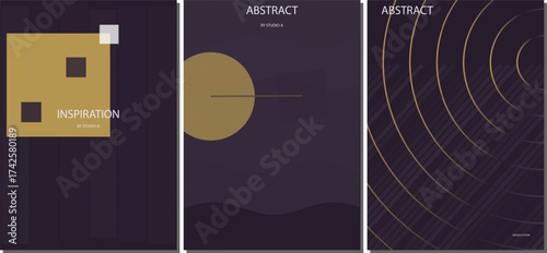 Elegant Minimalist Gradient Vector Poster Design Background for Corporate Flyers, Marketing Brochures, and Web Banners
