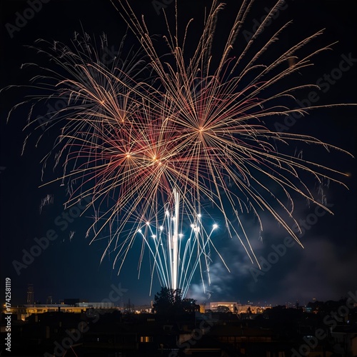 New Year, a joyful festival to welcome the new year.