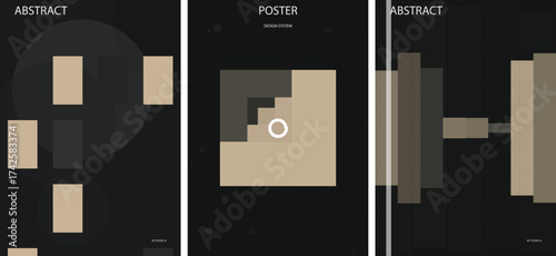 Elegant Minimalist Gradient Vector Poster Design Background for Corporate Flyers, Marketing Brochures, and Web Banners
