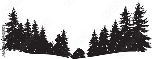 Christmas tree vector