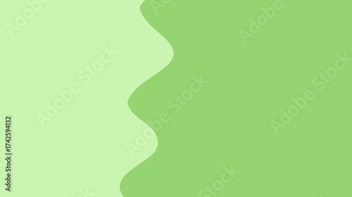 abstract green comparation background animation
