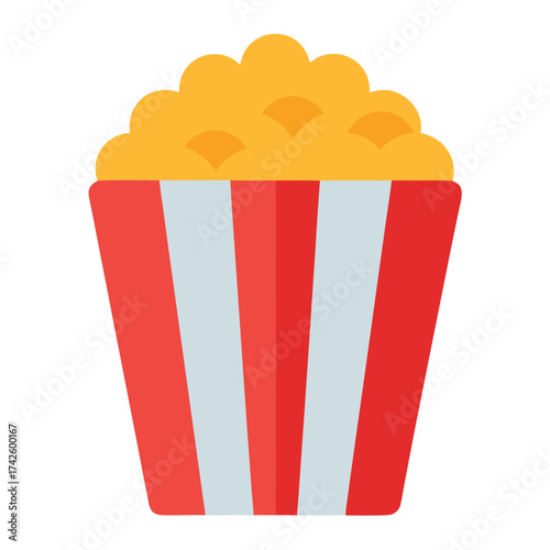 box of popcorn
