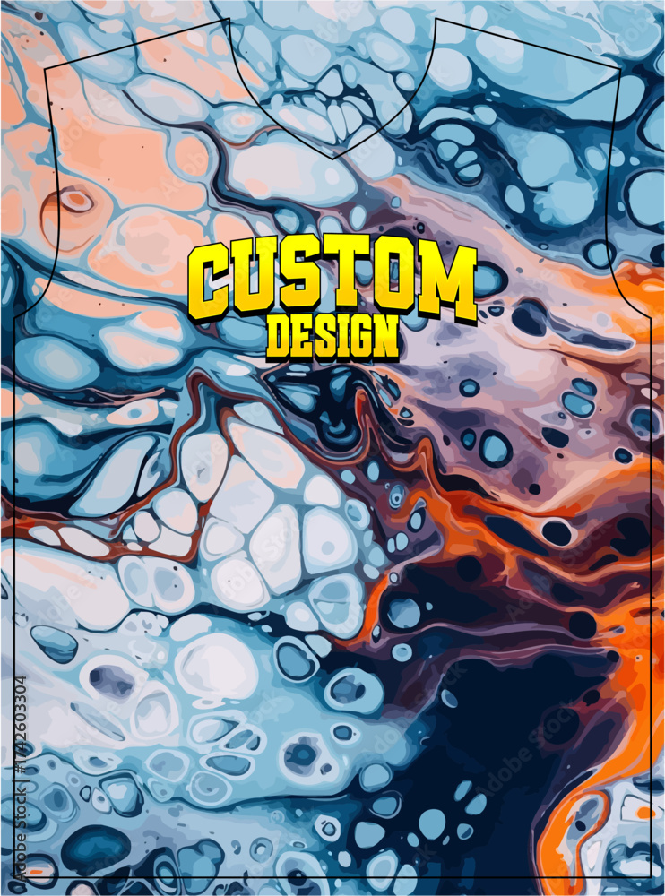 Obraz premium Customizable jersey designs professional uniform templates