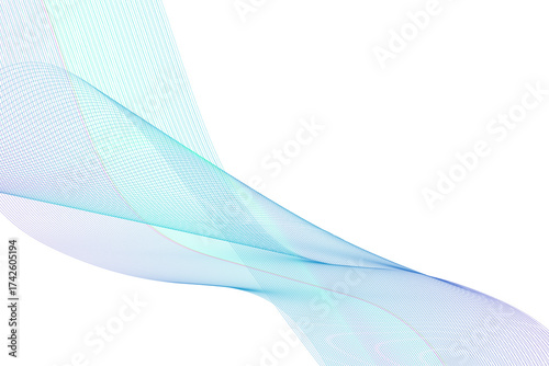 Fluid motion line mesh with transparent texture and dynamic elegant movement.