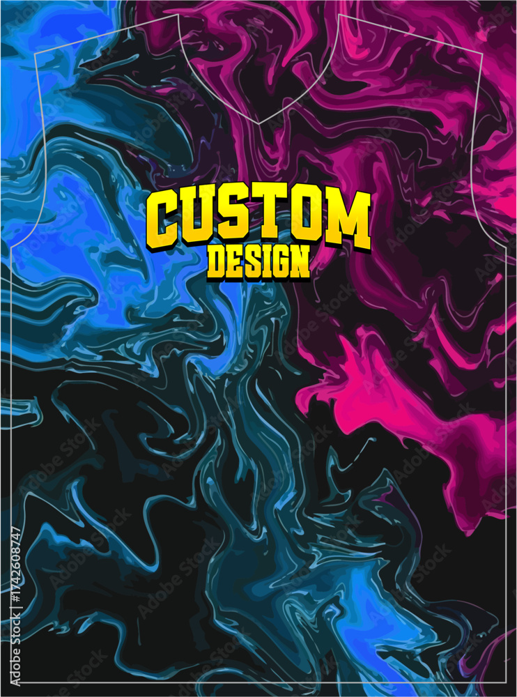 Obraz premium Customizable jersey designs professional uniform templates