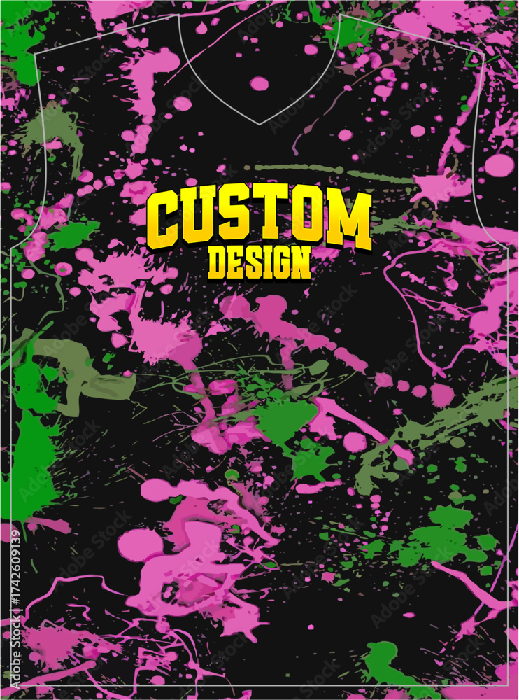 Obraz premium Customizable jersey designs professional uniform templates