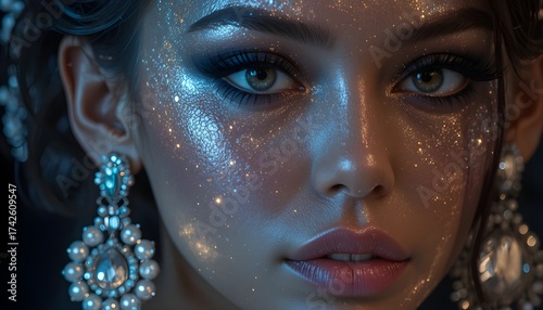 Glamorous Starry Elegance