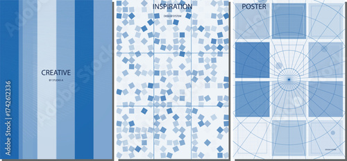 Elegant Minimalist Gradient Vector Poster Design Background for Corporate Flyers, Marketing Brochures, and Web Banners