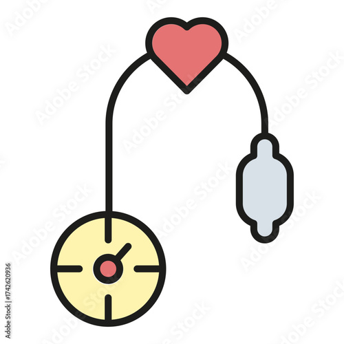 blood pressure vector icon