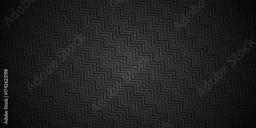Black Metal Hexagon Grid Steel Background. Hexagonal Holes Perforated Sheet Metal or Carbon Fiber Texture. New Strong Nanomaterial Technology Abstract