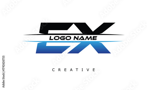ER Creative Dynamic Logo Design Modern Company Branding Design Creative Monogram Latter Mark.