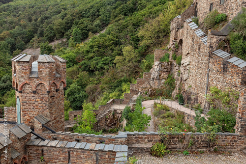 Sooneck Castle,Trechtingshausen,  Upper Middle Rhine Valley, Rhineland-Palatinate, Germany, Europe